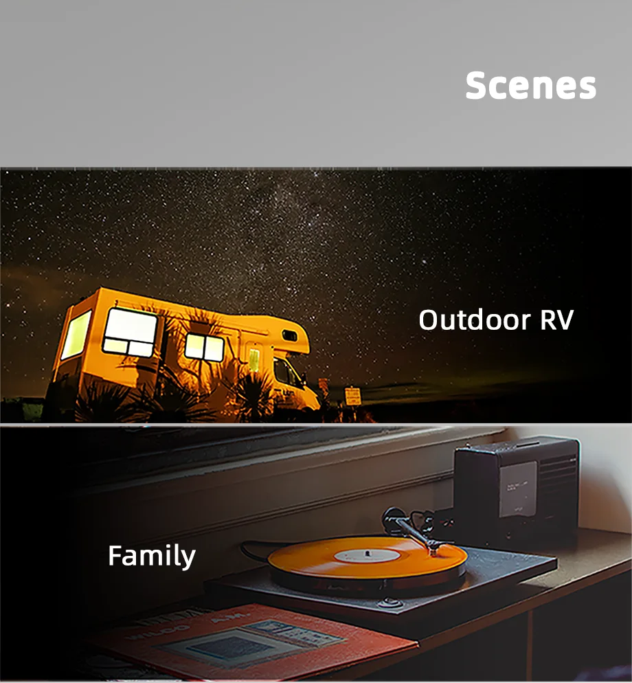 FCHAO 3000W 12V/24V/48V to 220V 230V 50Hz Pure Sine Wave Power Inverter, Car DC-AC Converter with LCD Display & Remote Controller for RV, Truck, Camping, Outdoor, Off-Grid Backup