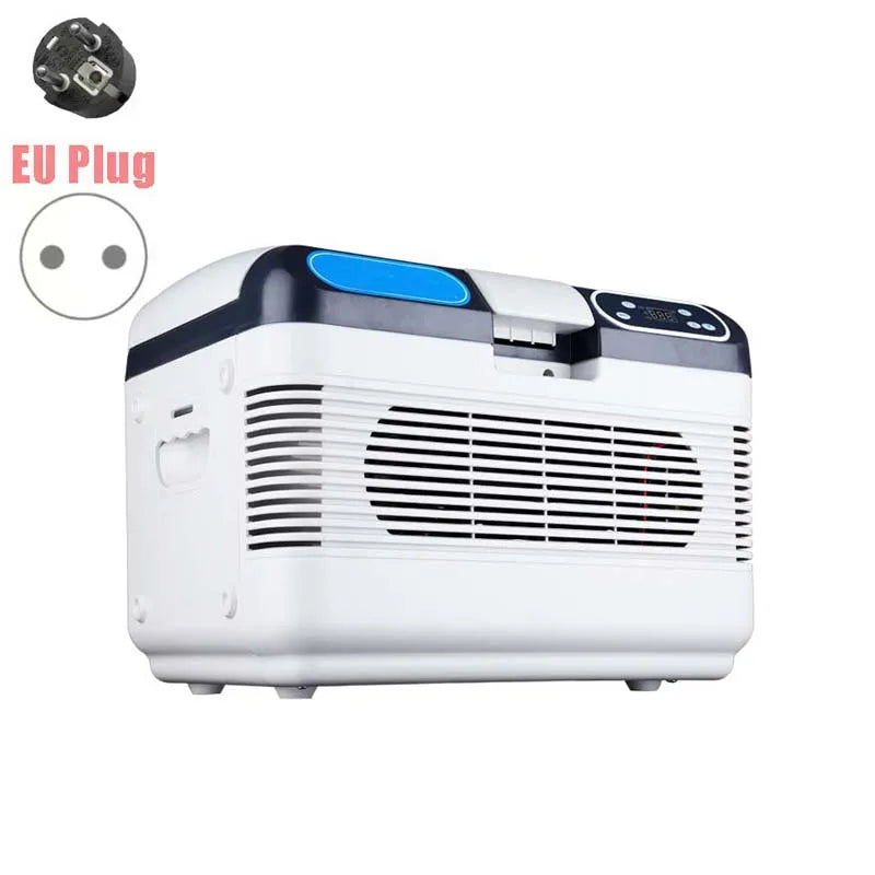 12L Refrigerator Car And Home Dual Purpose Refrigerator Small Refrigeration Refrigerator Cold And Hot Dual Energy Refrigerator