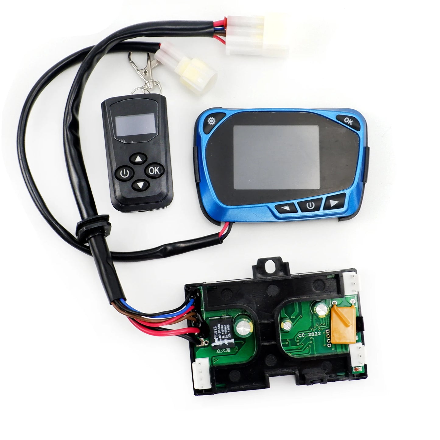 12V Air Diesel Heater LCD Monitor Switch Control Controller Board Motherboard Mainboard Display Remote For Car Van Camper