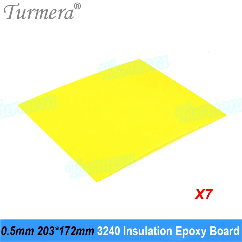 Turmera 3240 Insulation Epoxy Plate 0.5mm Thickness 203*172mm for 3.2V 280Ah 320Ah 310Ah 90Ah 12.8V Lifepo4 Battery Pack Diy Use