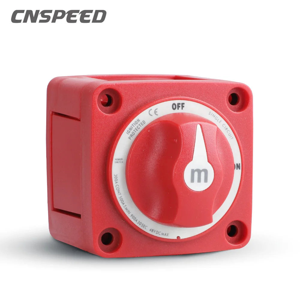 2 3 4 Position Battery Mass Switch Cut Single Dual  M-Series Marine Boat 12-48V 100-300A Heavy Duty Isolator Disconnect Rotary