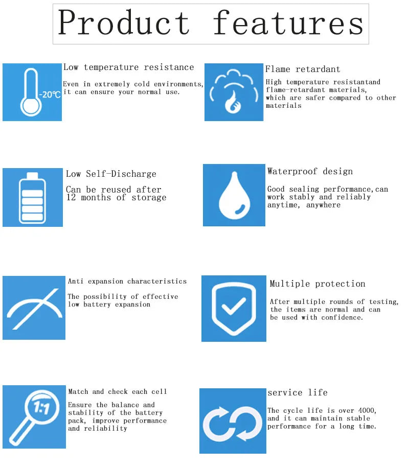 1-16pcs Grade A 3.2V 320Ah Lifepo4 Rechargeable Battery Lithium  Phosphate Travel Solar Campers Cell 12v 24v batteries Tax Free