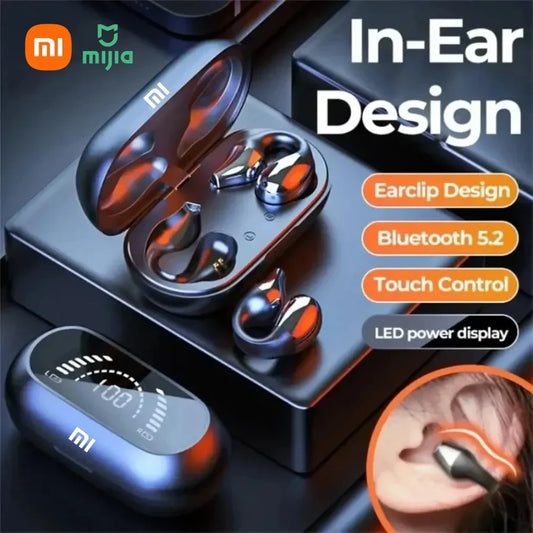 Xiaomi S03 Bluetooth Earphones Bone Conduction Wireless Headphones with Screen High Power Electronic Waterpoor Sports Earphones