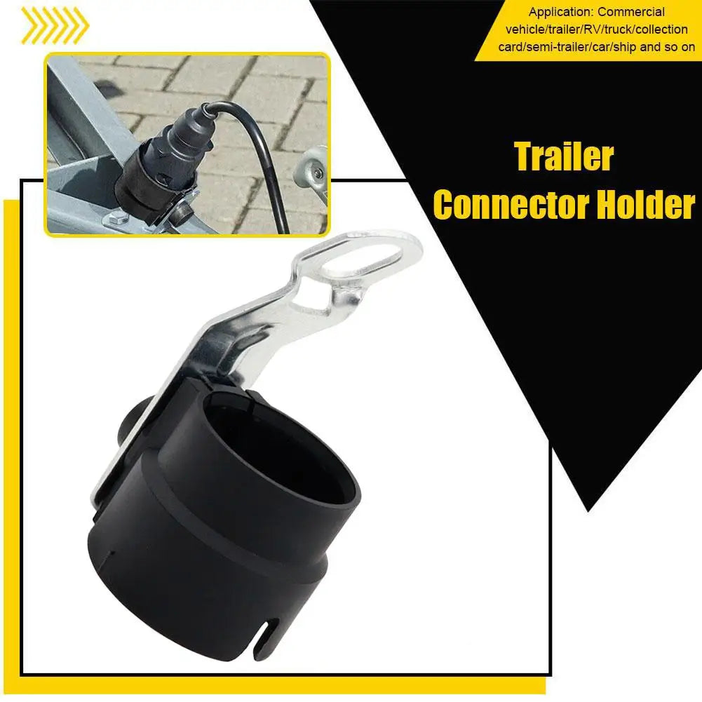 TM5024 Trailer Plug Holder Universal Weatherproof Protective Rigid Accessory For 7 to 13P Trailer Dirt Protection Plug Adapter