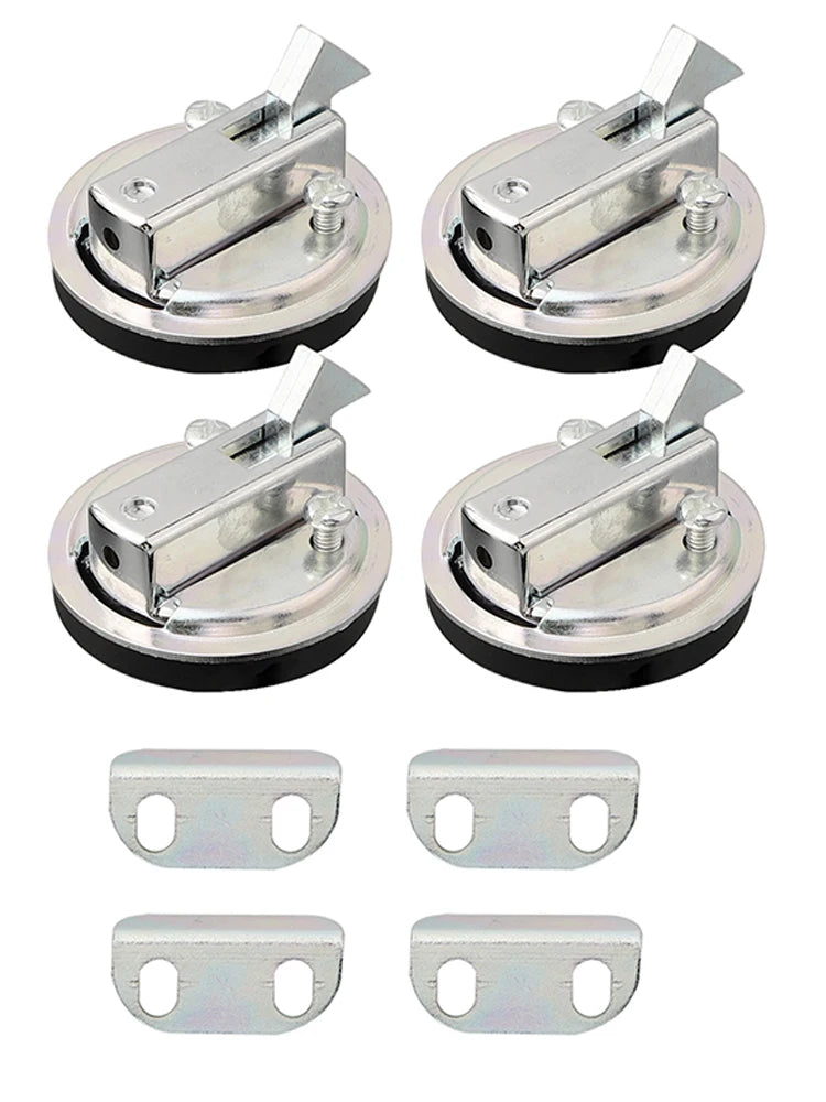 Boat Deck Hatches Flush Pull Slam Latch Mount Latch Lift For RV Yacht Marine Deck Hatches Locking Locker Yacht Accessories