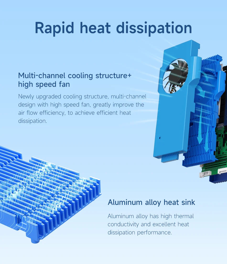 Daly bms Smart BMS 4S lifepo4 bluetooth Wifi bms 8S 24S 40A 60A 80A 1A active balance bms 16s 48v lifepo4 bms Lifepo4 100A