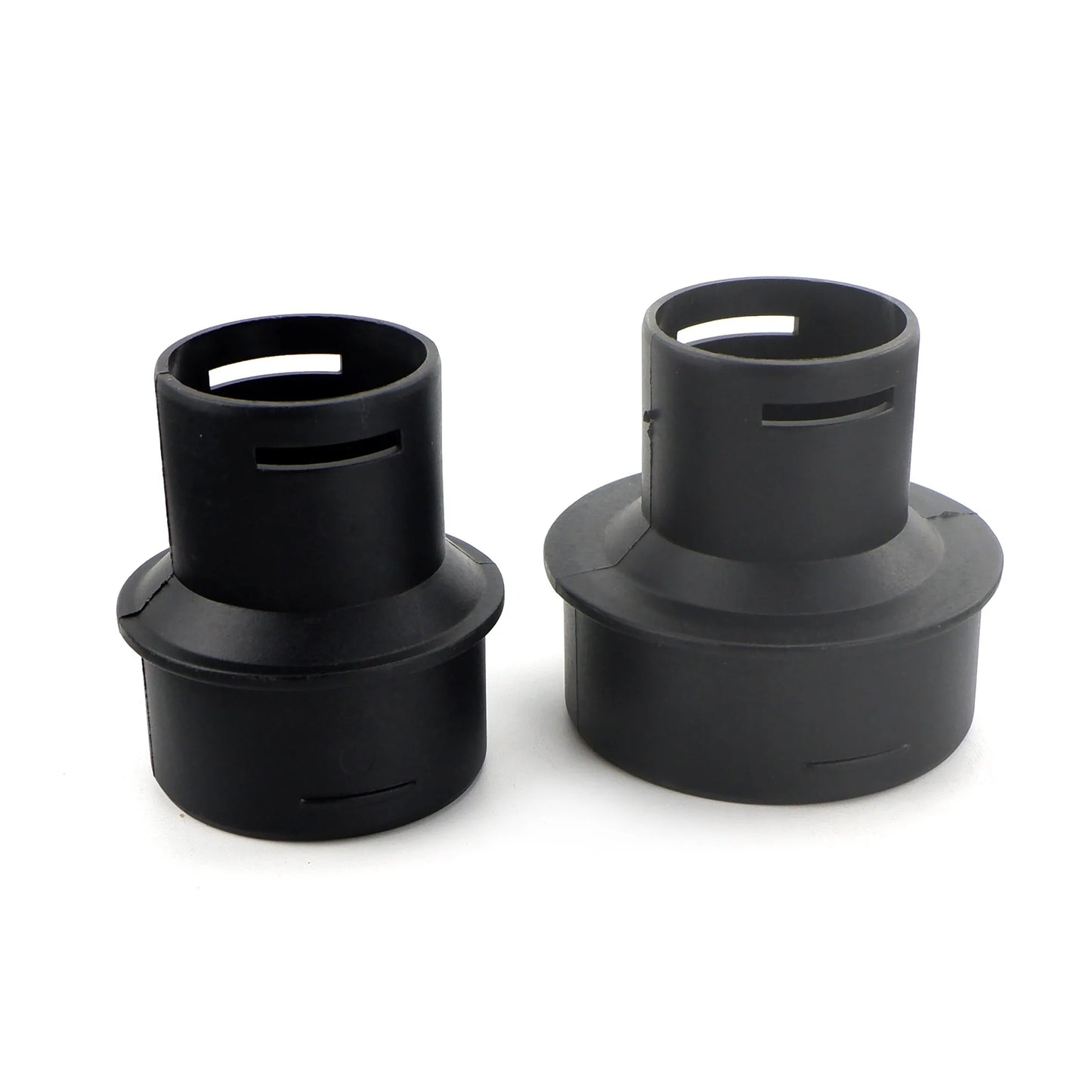 42to60mm 42to75mm Converter + T or Flat Connector Diesel Heater Air Duct Ducting Black For Car Truck VAN Camper