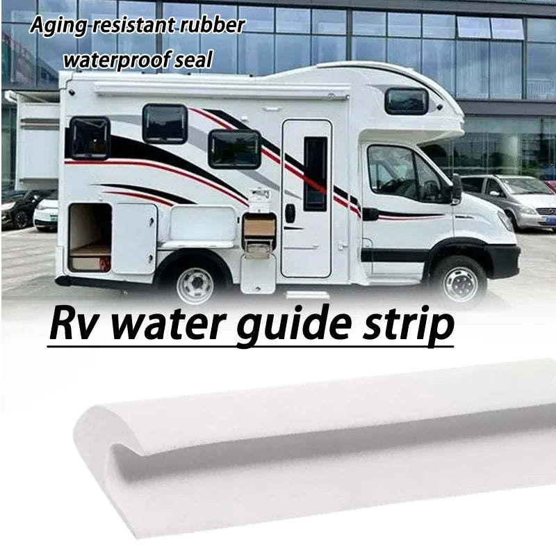 Camper Van Gutter Rain Guard Drip Stop 1 /2/3/5/10M For FIAMMA DRIPSTOP Caravan Motorhome Parts Rv Camper Accessories