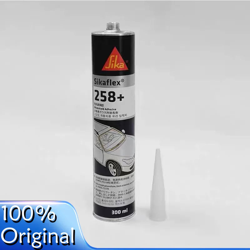 Original Product Sika Sikaflex-258 Professional Elastic Curing Agent for Automotive Windshield Waterproofing and Metal Bonding
