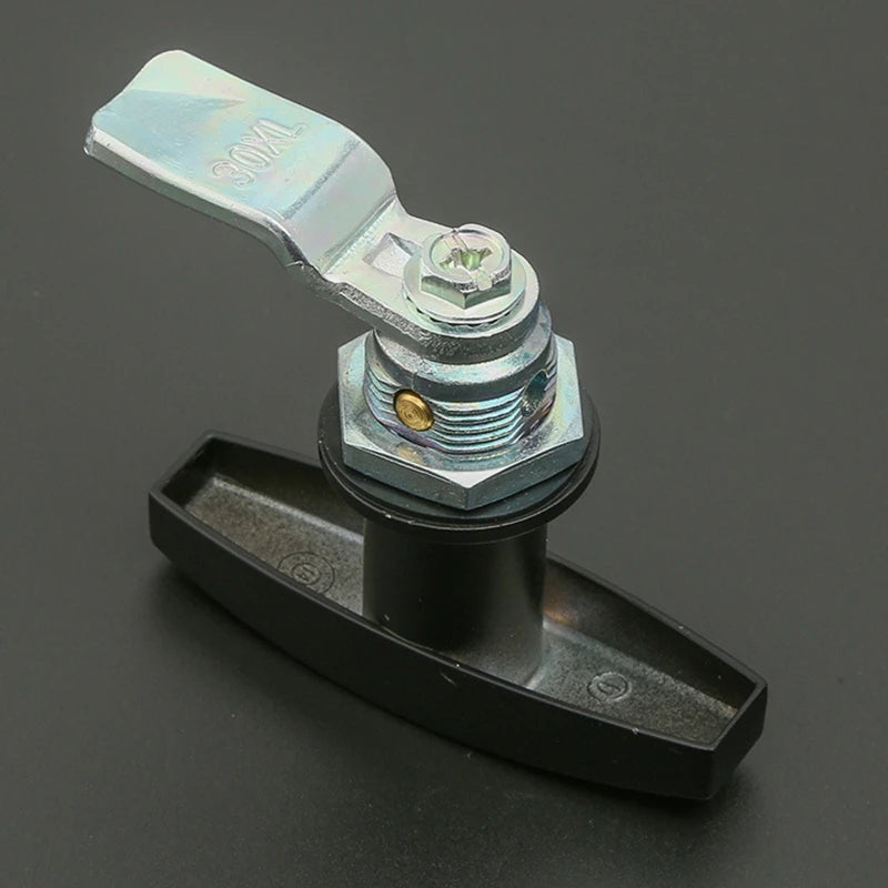 QM82 Universal Zinc Alloy T-Handle Cabinet Door for Latch Lock for Trailer Caravan RV Truck Canopy Toolbox Hardware Accessori