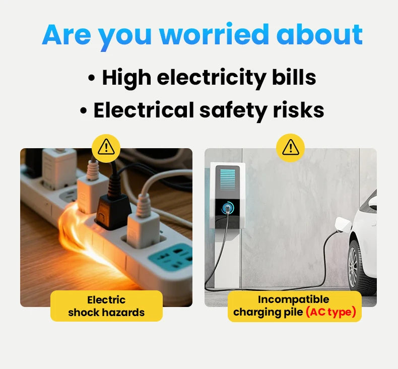 RCCB RCD DC Electric Vehicle EV Charging Pile Residual Current breaker  2P 63A 30mA Type B 10KA  Din Rail Earth Leakage TONGOU