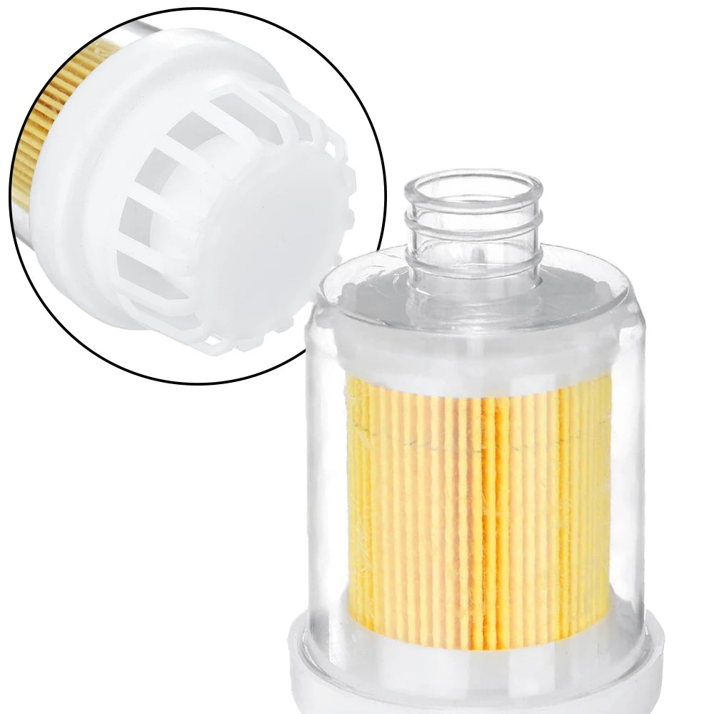 25mm 60cm Diesel Parking Heater Air Intake Filter Silencer Air Heater Duct Pipe Yellow For Webasto Dometic Eberspacher