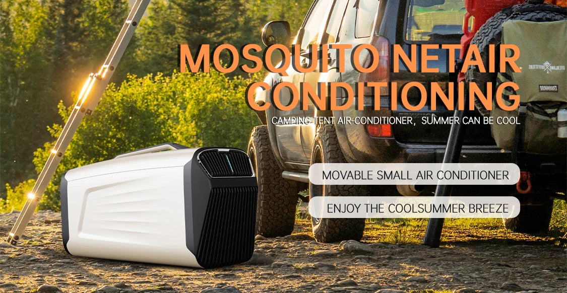 Portable Air Conditioner AC 110V 220V 5200BTU Cold and Warm Clean Air Safety Truck Conditioner for Caravan,Camper Accessories