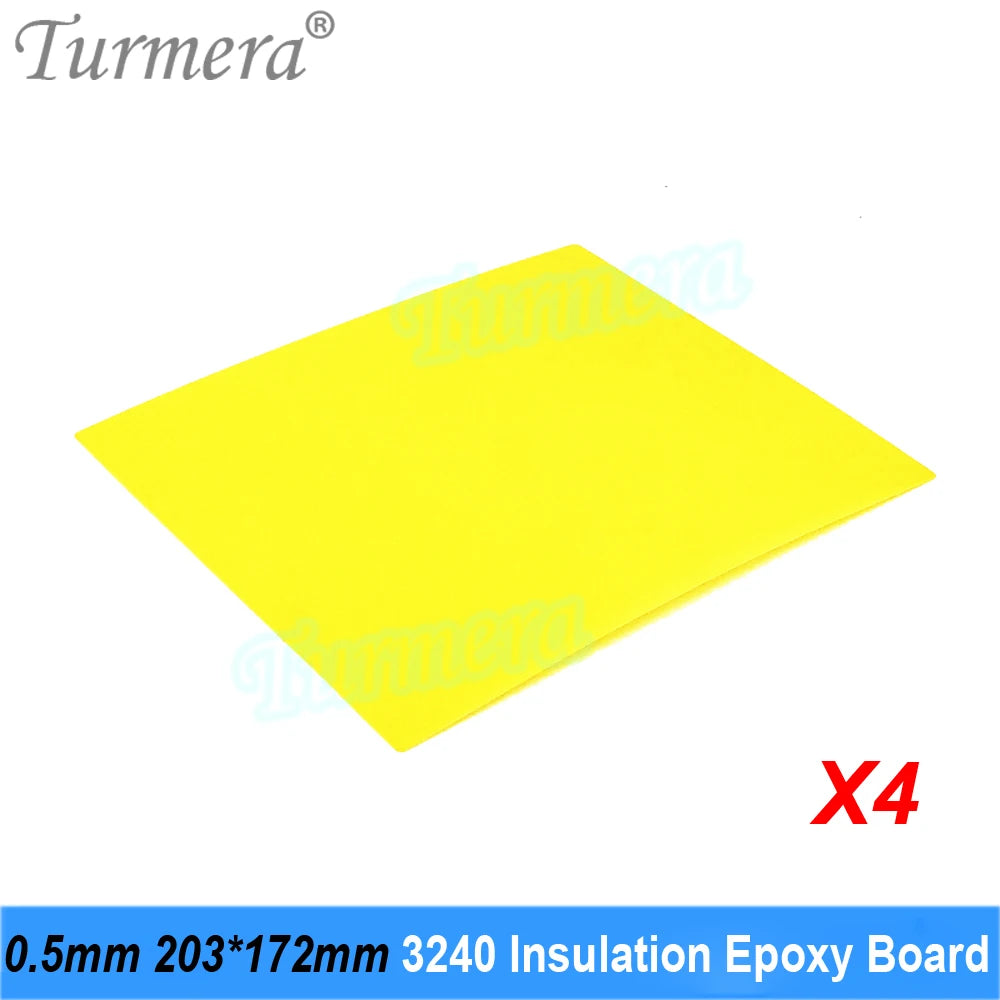Turmera 3240 Insulation Epoxy Plate 0.5mm Thickness 203*172mm for 3.2V 280Ah 320Ah 310Ah 90Ah 12.8V Lifepo4 Battery Pack Diy Use