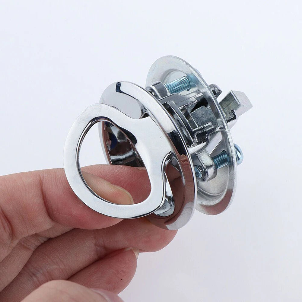 Boat Deck Hatches Flush Pull Slam Latch Mount Latch Lift For RV Yacht Marine Deck Hatches Locking Locker Yacht Accessories