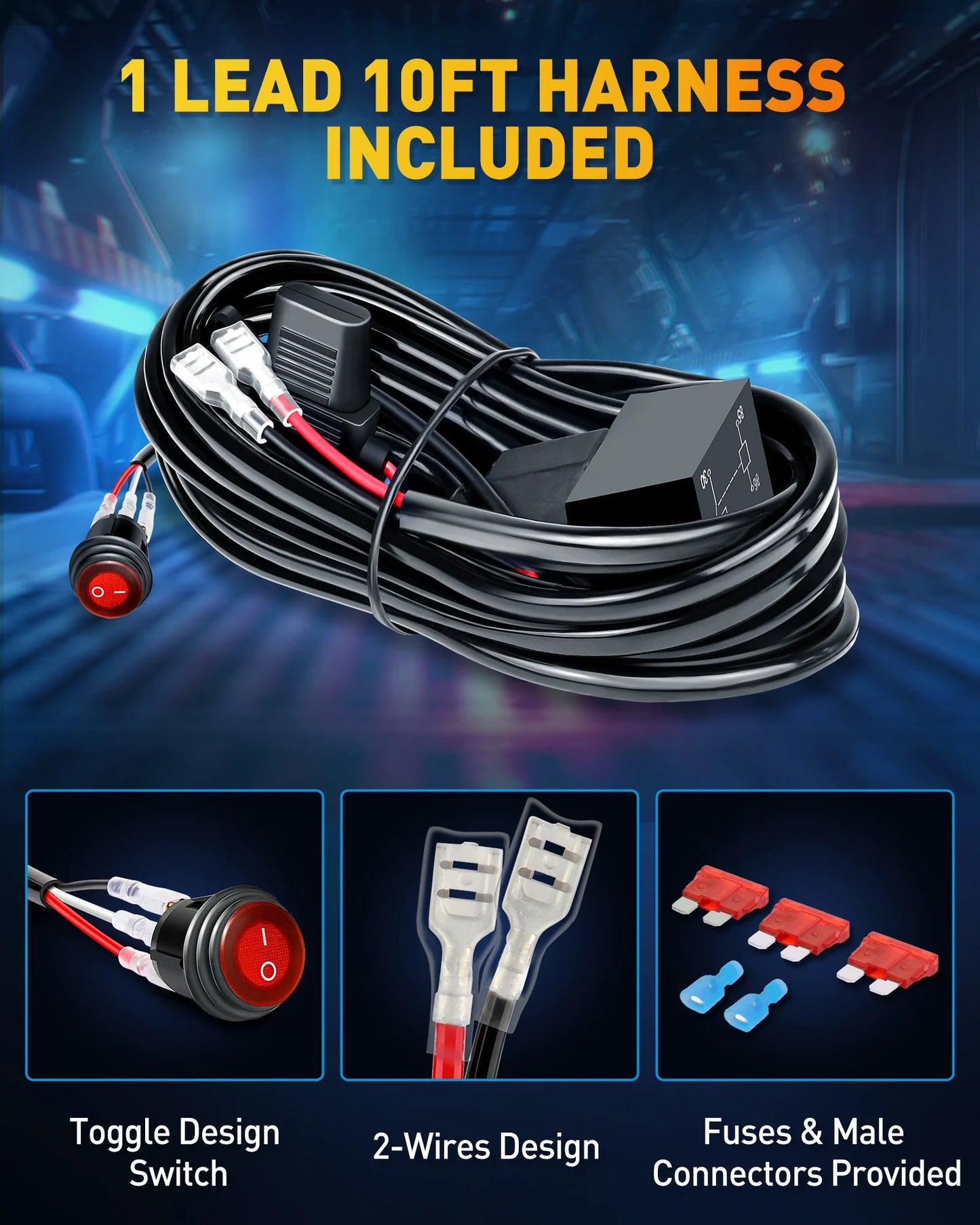 NAOEVO 12 Inch Car LED Light Offroad 4x4 Spotlights Fog Lamp WorkLight LED Bar For Truck Tractor Boat motorcycle Headlights