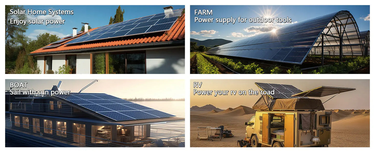 Y&H MPPT 20A 40A 60A Solar Charger Controller 12V 24V 36V 48V Battery Regulator Max PV Input 150VDC For AGM, Gel, Flooded and Li