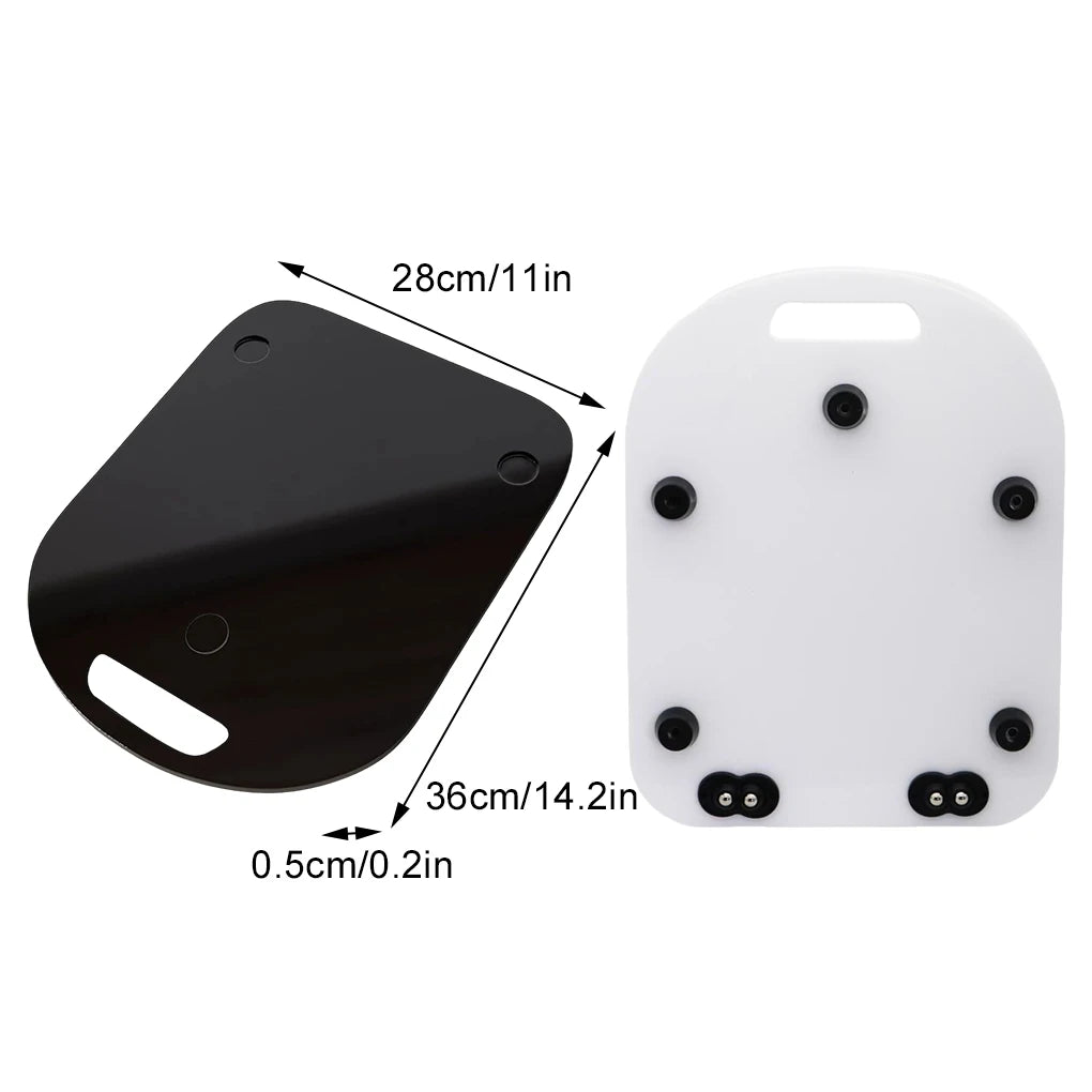 2025 New Gliding Board For Thermomix TM6 TM5 Gliders Effortless Moving Acrylic Rolling Board