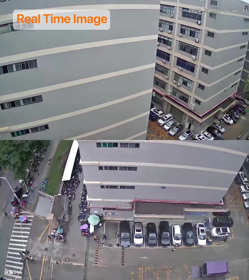 4MP Wireless Outdoor 7.6W Dual lens Built-in Battery Solar Camera 1080P 5W Long Time Standby PIR IP  Solar Camera Security iCsee