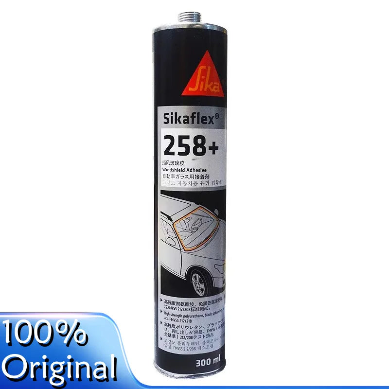 Original Product Sika Sikaflex-258 Professional Elastic Curing Agent for Automotive Windshield Waterproofing and Metal Bonding