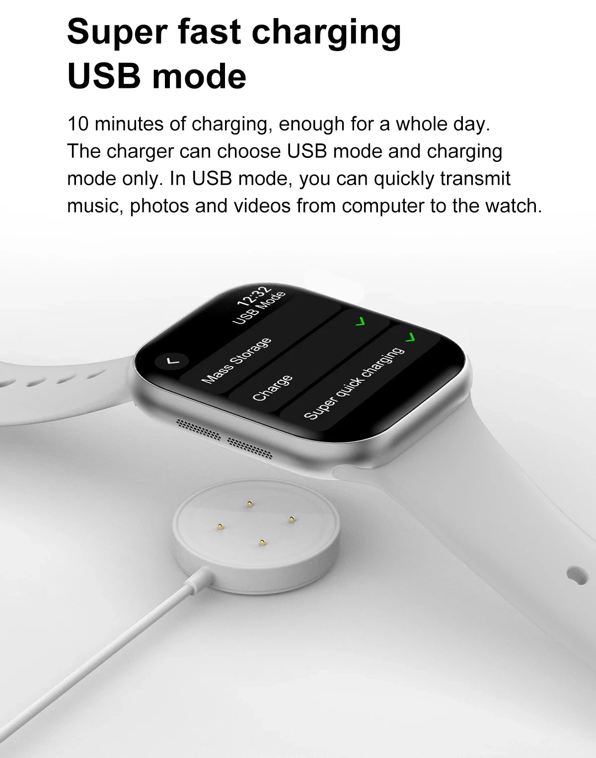 2025New GPS Smart Watch Series 10 For Apple Watch 10 Memory Music Video Bluetooth Call Waterproof NFC Smartwatch For Android IOS