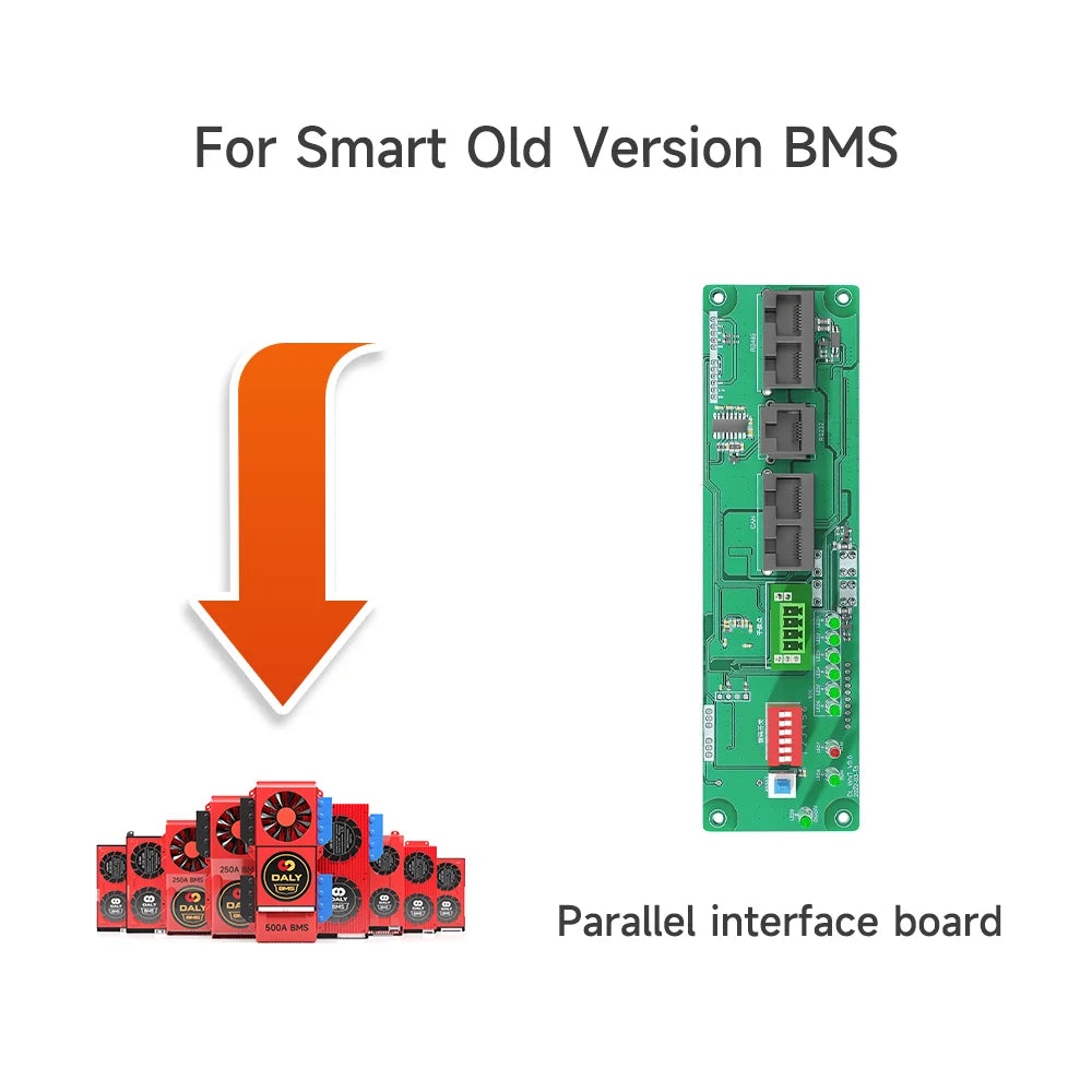 Daly Smart BMS Accessory WIFI Bluetooth USB To UART RS485 Cables Module NTC Battery SOC Capacity Indicator LCD Screen Board