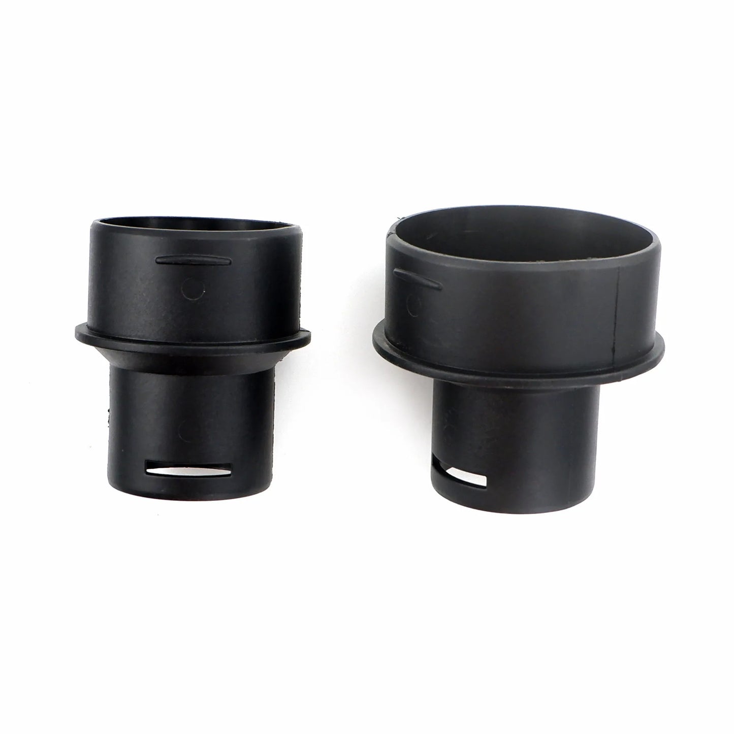 42to60mm 42to75mm Converter + T or Flat Connector Diesel Heater Air Duct Ducting Black For Car Truck VAN Camper