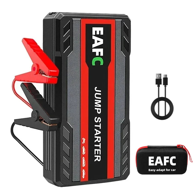 EAFC 2000A Car Jump Starter Portable Power Bank 20000mAh Car Battery Booster 12V Auxiliary Starting Device for Diesel Gasoline