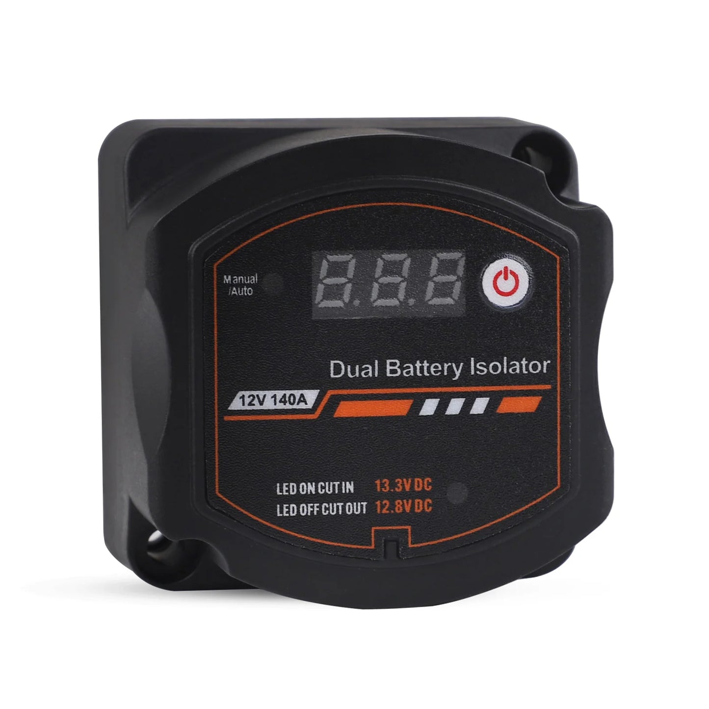 New Smart Dual Battery Isolator 12V 140A Waterproof Digital Voltage Sensitive Relay VSR Switch For Car RV Camper UTV Boat Marine