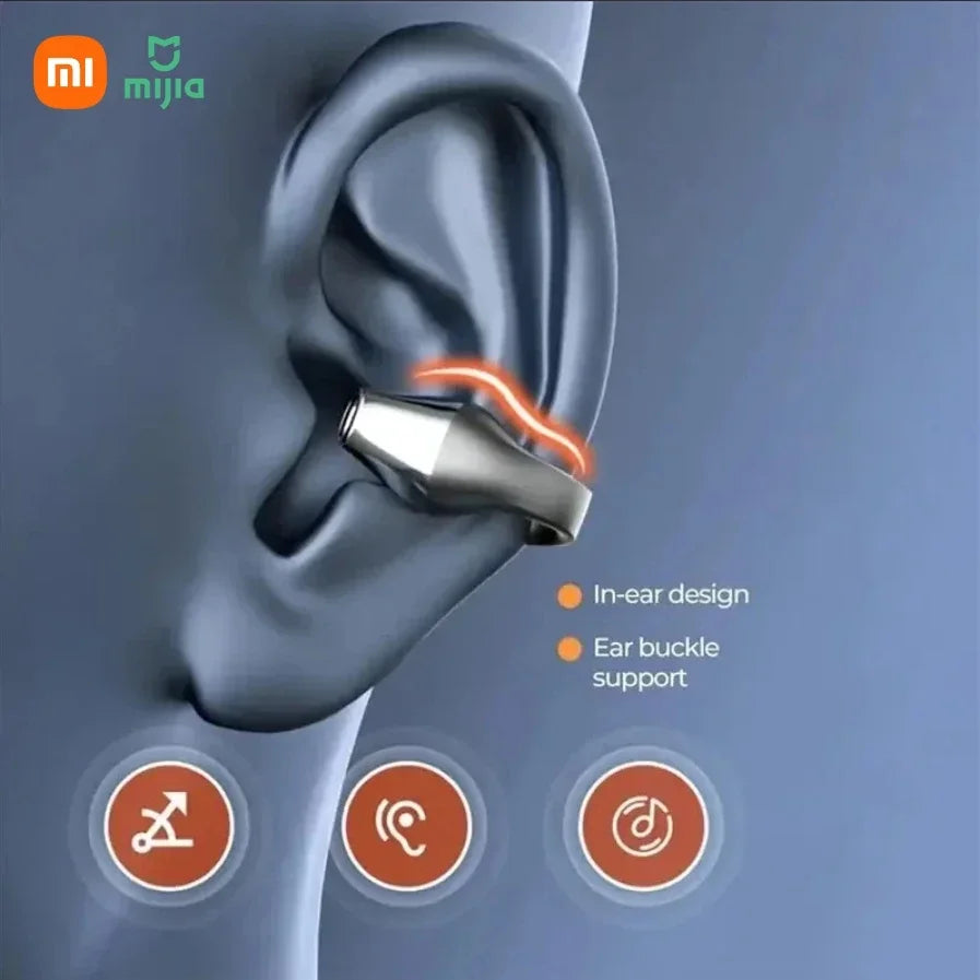 Xiaomi S03 Bluetooth Earphones Bone Conduction Wireless Headphones with Screen High Power Electronic Waterpoor Sports Earphones