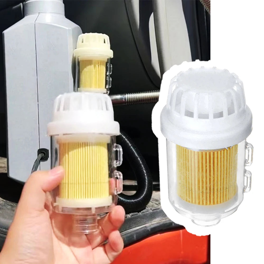 25mm 60cm Diesel Parking Heater Air Intake Filter Silencer Air Heater Duct Pipe Yellow For Webasto Dometic Eberspacher