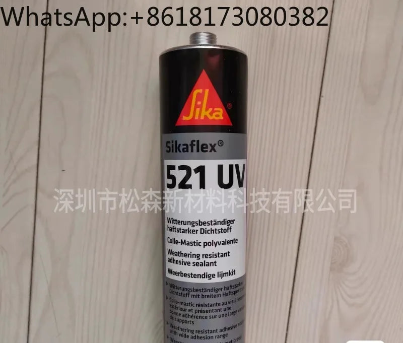 521UV polyurethane sealant UV resistant adhesive sikaflex-521UV weather resistant adhesive 600ml