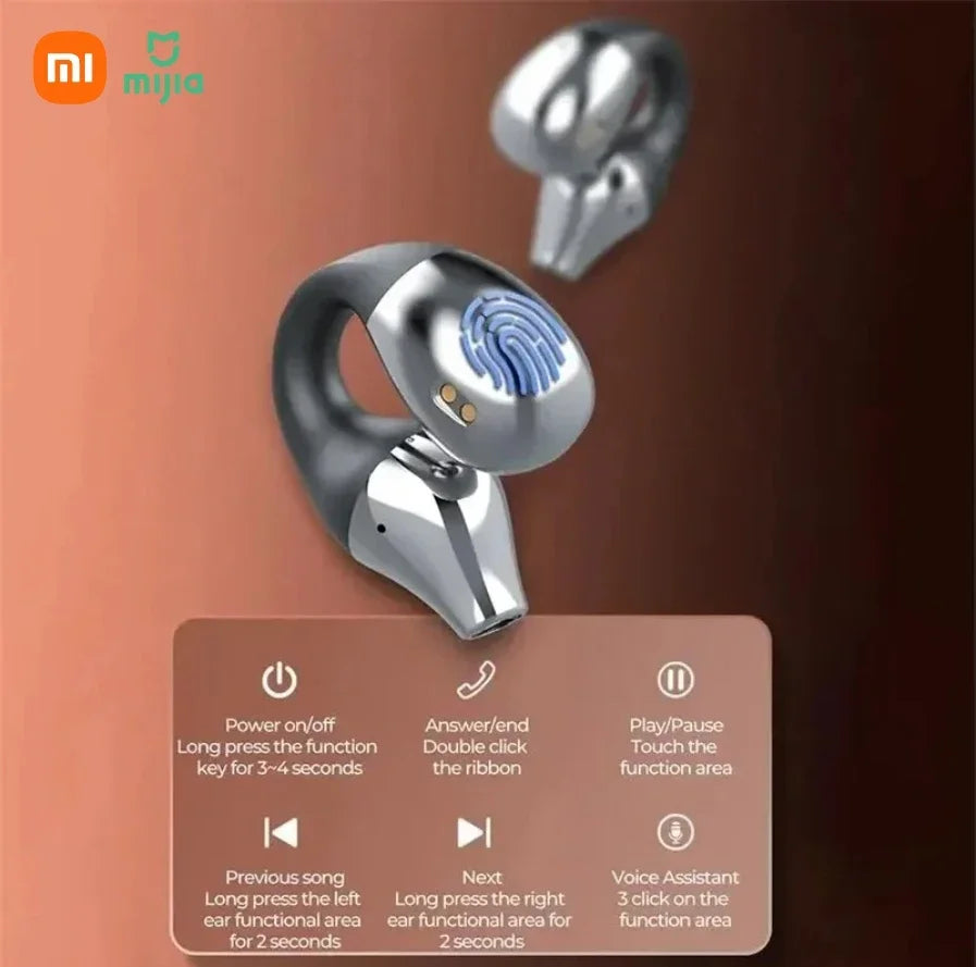 Xiaomi S03 Bluetooth Earphones Bone Conduction Wireless Headphones with Screen High Power Electronic Waterpoor Sports Earphones