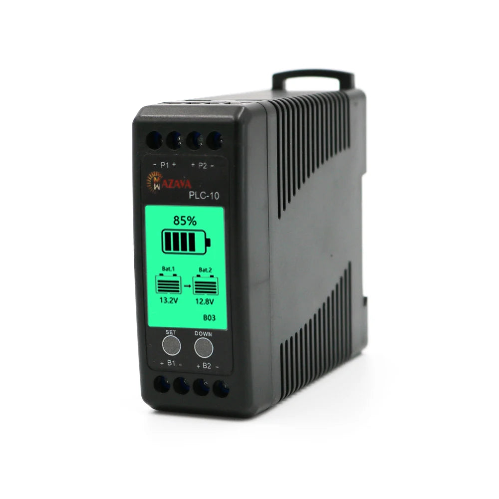 MAZAVA  PLC-10 HX02 Battery Balancer  2S 4S 12V 24V 36V 48V 96A ctive LCD Lead Acid Li li-ion LiFePO4 Battery Equalizer Monitor
