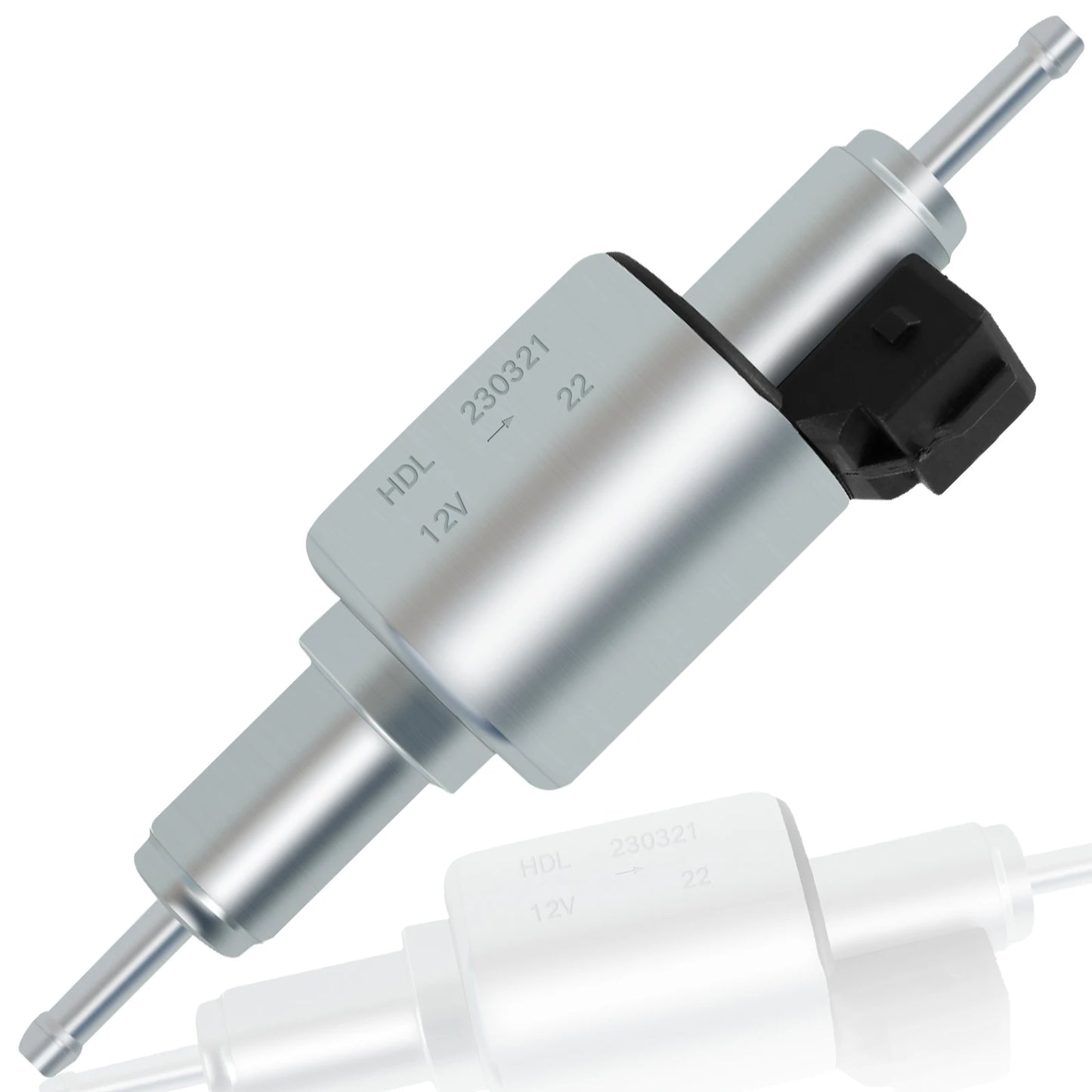 Auto Diesel Heater Oil Fuel Pump 12/24V Low Noise 22ML Pulse Metering Gas Inline Air Heater Fuel Pump Car Diesel Heater 2/5/8KW