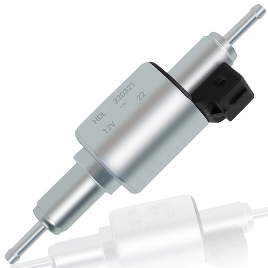 Auto Diesel Heater Oil Fuel Pump 12/24V Low Noise 22ML Pulse Metering Gas Inline Air Heater Fuel Pump Car Diesel Heater 2/5/8KW