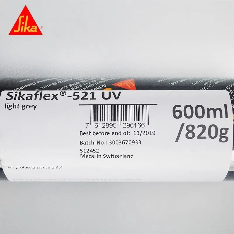 521UV polyurethane sealant UV resistant adhesive sikaflex-521UV weather resistant adhesive 600ml