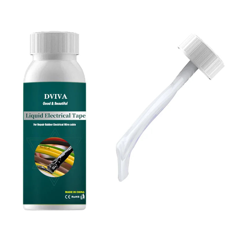 Liquid Electrical Tape Waterproof Insulation Paste Sealant Wire Cable Coat Fix Line Glue Repair Glue Insulation Glue 15~300ml