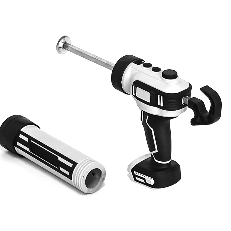 Brushless Caulking Gun 10oz/300ml Cordless Electric Silicone Gun Stepless Speed Control for Makita 18V Battery (No Battery)
