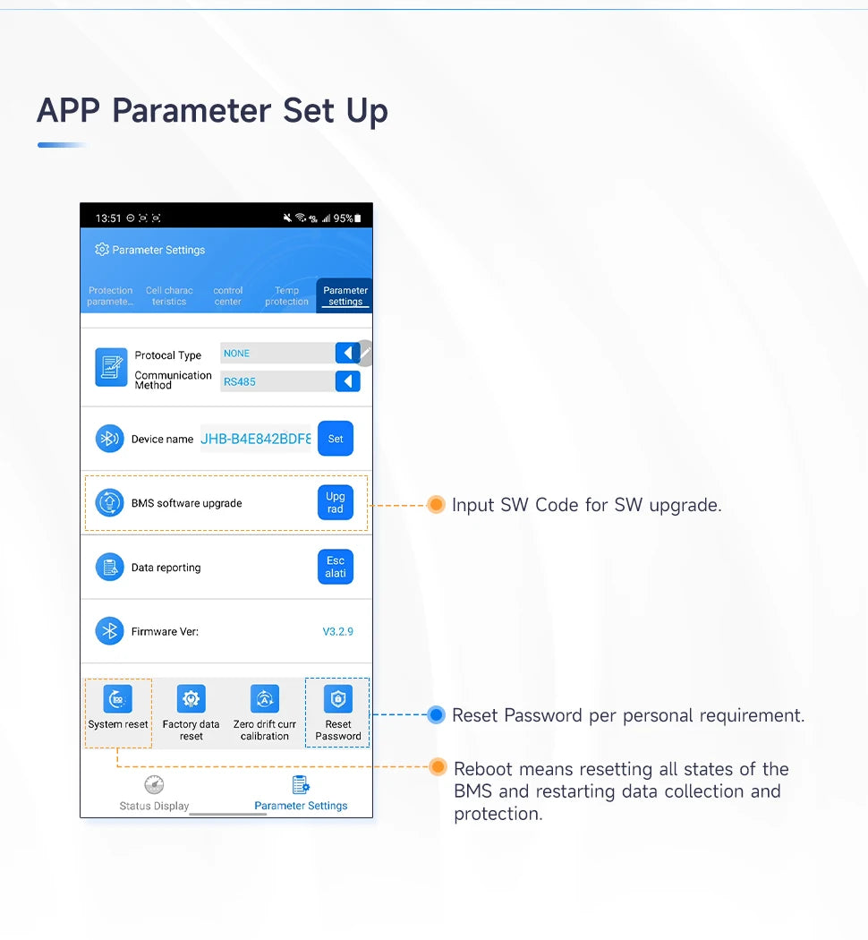Daly Smart BMS 4s lifepo4 bluetooth Wifi bms 8S 24S 40A 60A 80A 100A Active Balance bms 16s 48v