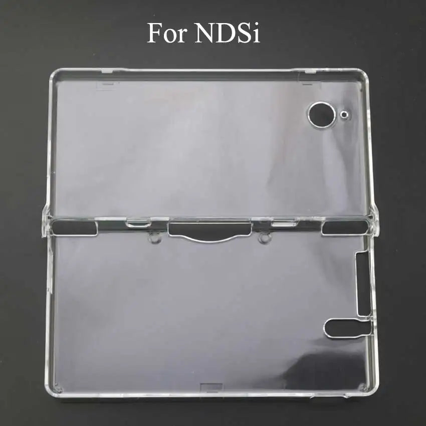 YuXi In Bulk Clear Plastic Crystal Case Protective Case Cover Hard Shell Skin For NDSL NDSi New 3DS XL For GBA SP Game Console