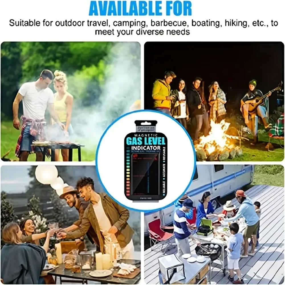 Gas Indicator Level Practical Propane Butane LPG Fuel Gas Tank Level Indicator For Measurement Of Gases At The Adhesive Product