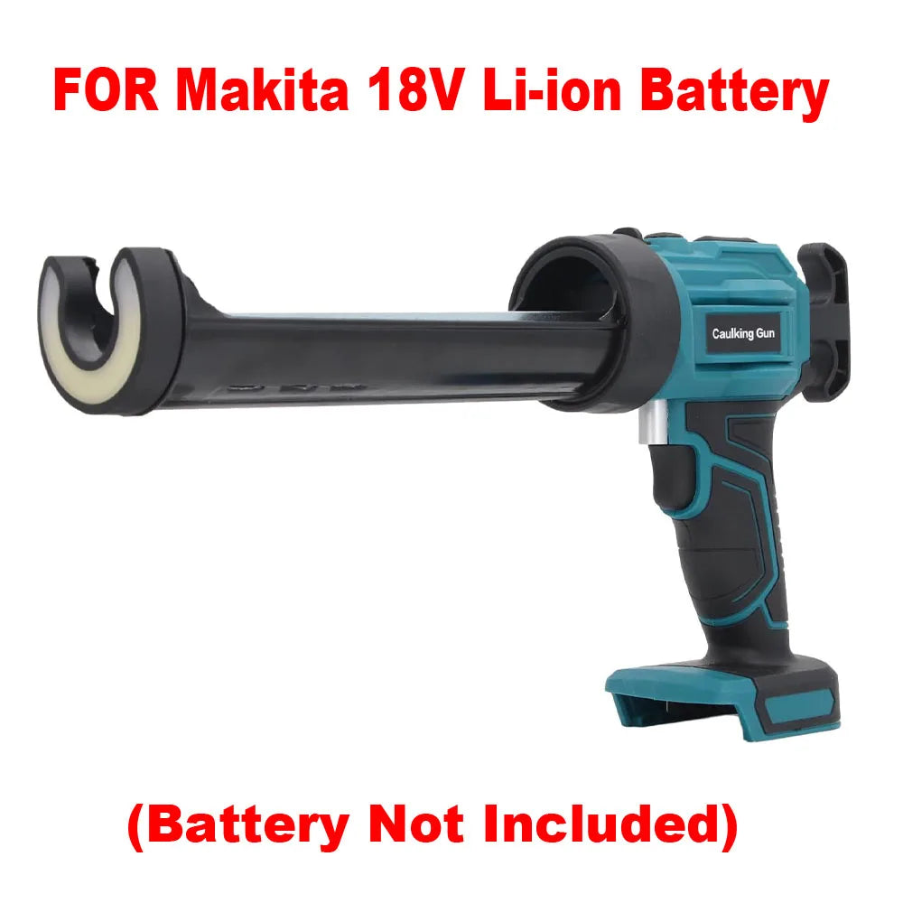 Electric Caulking Gun for Makita 18V Battery Cement Glass Adhesive Glue Seal Sealant Tool Wireless Glass Glue Gun (No Battery)
