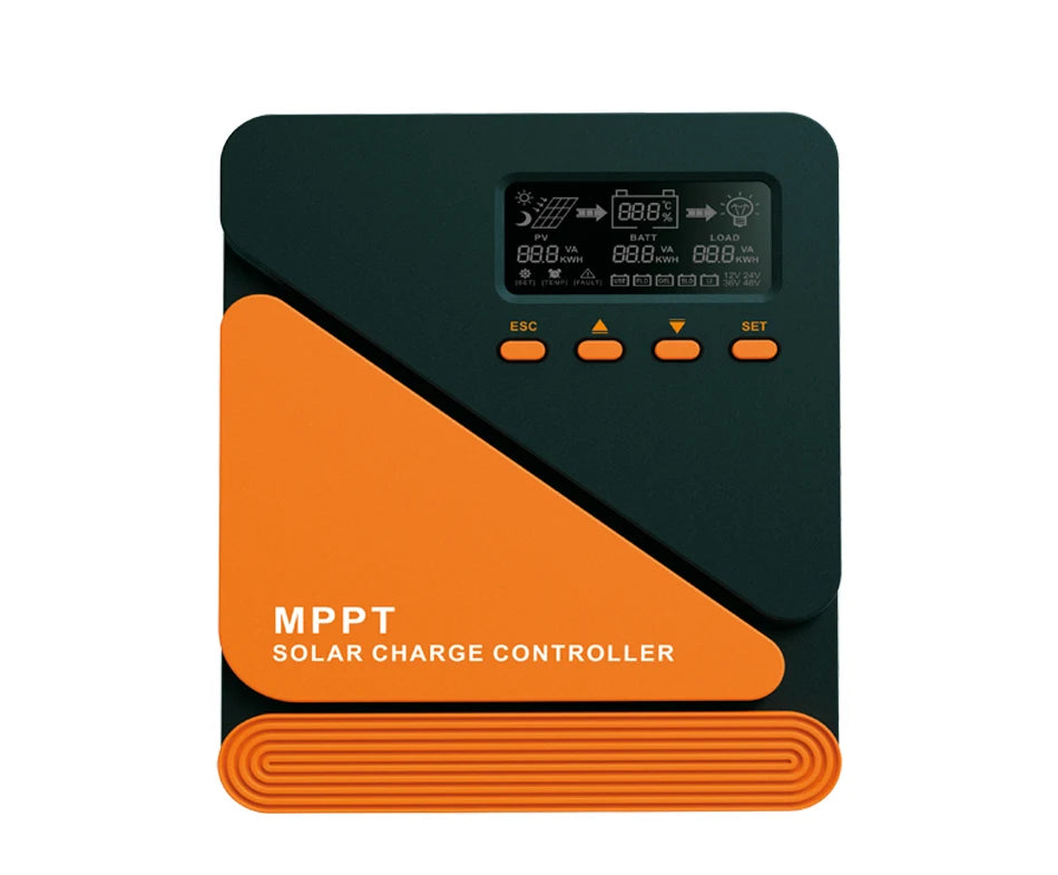 EASUN Solar Charge Controller MPPT 60A 50A 40A 30A 20A 10A Solar Panel Solar Charge Regulator 12V 24V Battery PV Input 100VOC
