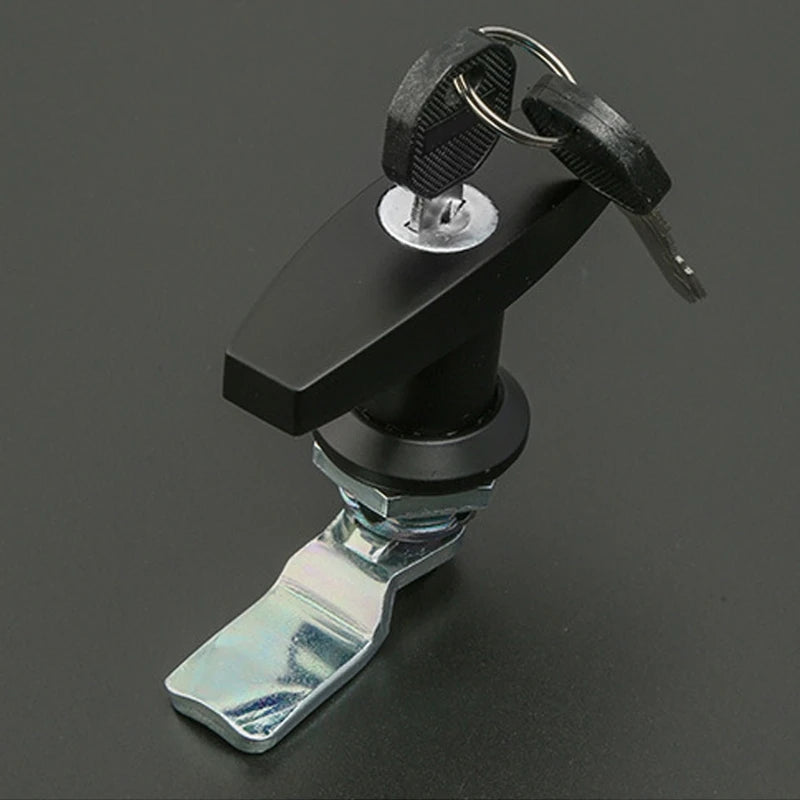 QM82 Universal Zinc Alloy T-Handle Cabinet Door for Latch Lock for Trailer Caravan RV Truck Canopy Toolbox Hardware Accessori