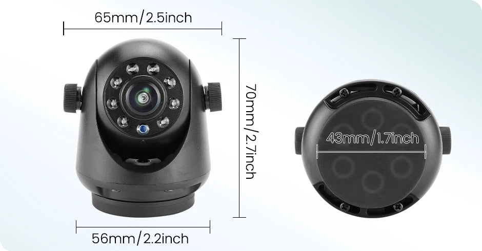 GreenYi 5G WiFi Magnetic Hitch Wireless Rear View Camera Night Vision Rechargeable for Trailer RV Truck for iPhone Android