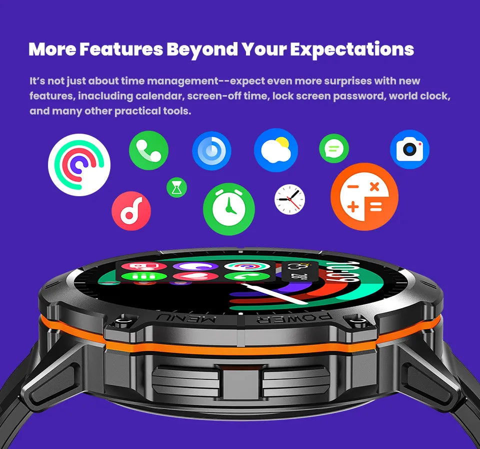 2025 Original TANK T3 Ultra GPS Smart Watch Men 10ATM Waterproof Smartwatch HD AMOLED 1000mAh Fitness T-Rex 3 Electronic Watches
