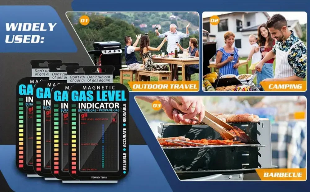 Gas Indicator Level Practical Propane Butane LPG Fuel Gas Tank Level Indicator For Measurement Of Gases At The Adhesive Product