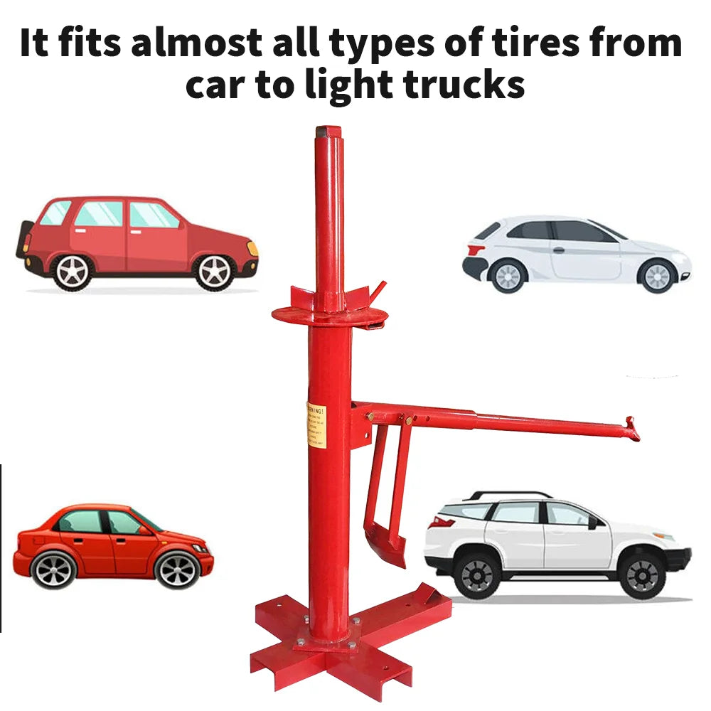 Tire Changer Manual Demount For Car Truck Van Camper RV Vacuum Motorcycle Tyre Changing Repair Tool Dismantle Machine