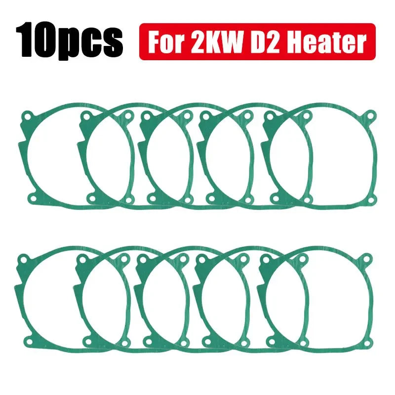 1/5/10x Burner Gasket Blower Motor Gasket For Eberspacher 2KW/5KW Diesel Parking Heater D2/D4/D4S Combustion Chambe